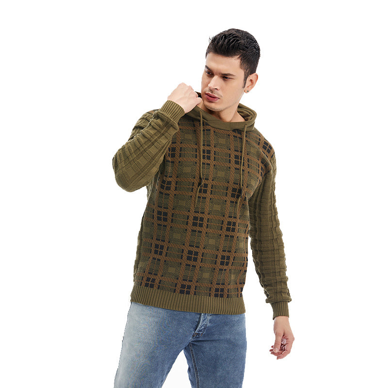 Breathable Outdoor Sports Pullover Plaid US Size Men Hoodies Heritage cosmetics and beauty care