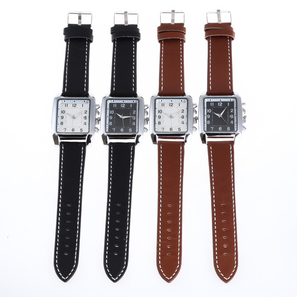 Square Fashion Men's Watch - Heritage cosmetics and beauty care