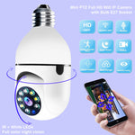 WiFi CAMERA 1080P Bulb 4X Zoom Camera E27 Home 5GWiFi Alarm Monitor - Heritage cosmetics and beauty care