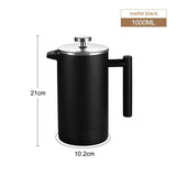 Stainless Steel French Press French Press Coffee Maker Heritage cosmetics and beauty care