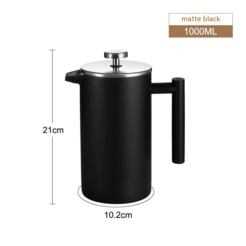 Stainless Steel French Press French Press Coffee Maker Heritage cosmetics and beauty care