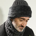 Woolen Hats For Middle-aged And Elderly Men In Winter Thicken Men's Knitted Hats For The Elderly - Heritage cosmetics and beauty care