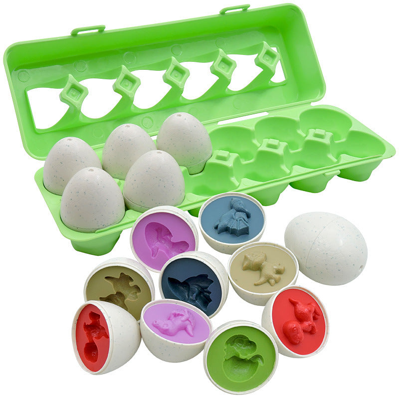 Baby Learning Educational Toy Smart Egg Toy Games Shape Matching Sorters Toys Montessori Eggs Toys For Kids Children - Heritage cosmetics and beauty care