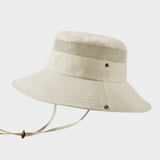 Solid Color Big Brim Sun Hat Outdoor Mountaineering Protection - Heritage cosmetics and beauty care