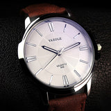 YAZOLE Fashion Quartz Watch Men Watches Top Brand Luxury Male Clock Business Mens Wrist Watch Hodinky Relogio Masculino - Heritage cosmetics and beauty care