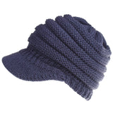 Women Ponytail Beanies Autumn Winter Hats Female Soft Knitting Caps Warm Ladies Skullies - Heritage cosmetics and beauty care