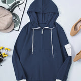 Casual Versatile Slimming Hooded Sweater