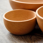 Stylish Salad Fruit Serving Wooden Soup Bowl Tableware - Heritage cosmetics and beauty care