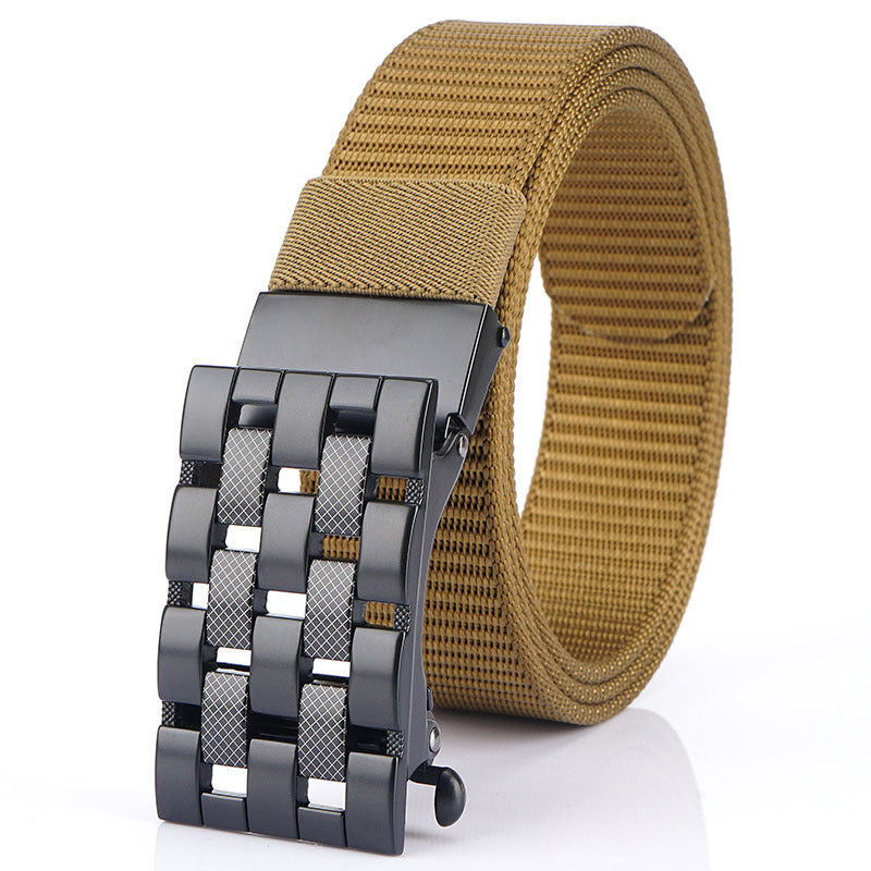 Automatic buckle nylon belt - Heritage cosmetics and beauty care