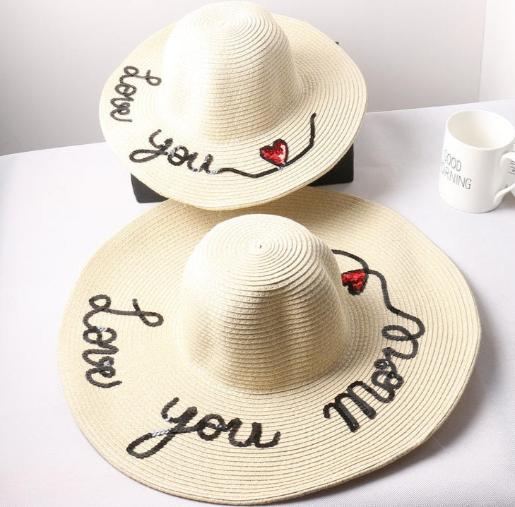 Straw hats for mother daughter - Heritage cosmetics and beauty care