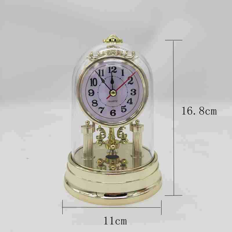 Retro Living Room Clock Mute Desk Clock Clock - Heritage cosmetics and beauty care