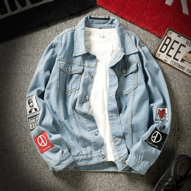 Casual denim jacket clothes - Heritage cosmetics and beauty care