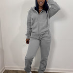 Women Sweatsuit Set 2 Piece Outfits Casual Hoodies Tops And Sweatpants Jogger Tracksuits Loose Trousers - Heritage cosmetics and beauty care