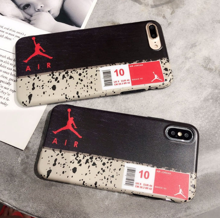 Compatible with Apple, Compatible with Apple , Hot Brand fly man Jordan soft silicon Cover case for iphone 6 6S plus 7 plus 8 8plus X XR XS MAX junmp fashion phone cases coque Heritage cosmetics and beauty care