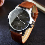 YAZOLE Fashion Quartz Watch Men Watches Top Brand Luxury Male Clock Business Mens Wrist Watch Hodinky Relogio Masculino - Heritage cosmetics and beauty care