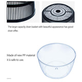 Useful Vegetables Fruits Dryer Salad Spinner Fruit Wash Clean Basket Storage Drying Machine Kitchen Tools Vegetable Dehydrator Heritage cosmetics and beauty care