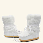 Winter Space Boots Furry Moon Boot Snow Boots For Women Fleece-lined Women - Heritage cosmetics and beauty care