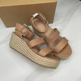 Women's One-strap Wedge Shoes