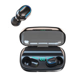 Stereo audio earphone with charging compartment Heritage cosmetics and beauty care