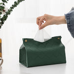 Modern Minimalist American Plaid Tissue Box Paper Extraction Box - Heritage cosmetics and beauty care