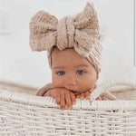 DIY Bowknot Kids Headband High Elastic - Heritage cosmetics and beauty care