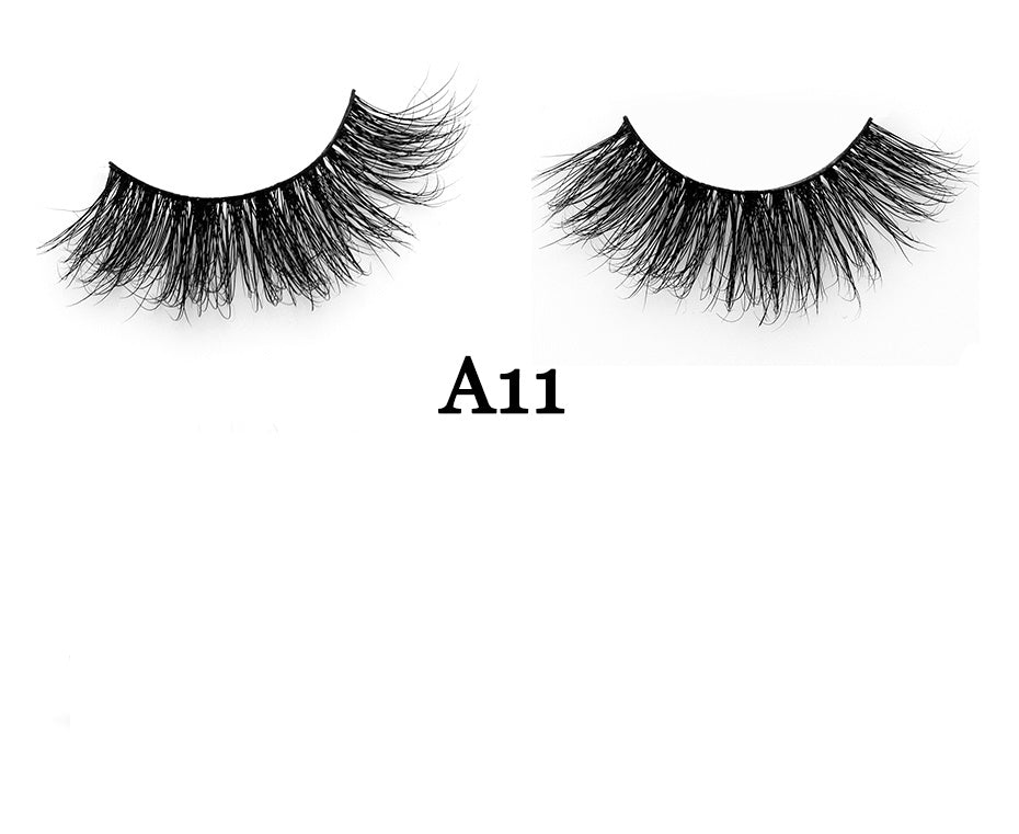 Handmade 3D Mink Full Strip False Eyelashes - Family - Heritage cosmetics and beauty care