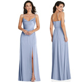 Satin Bridesmaid Dresses Slimming And Shading Heritage cosmetics and beauty care