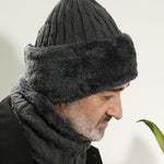 Woolen Hats For Middle-aged And Elderly Men In Winter Thicken Men's Knitted Hats For The Elderly - Heritage cosmetics and beauty care