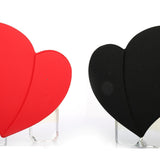 Fast wireless charging heart-shaped leather mouse pad - Heritage cosmetics and beauty care