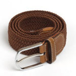 Simple Stretch And Breathable Canvas Woven Belt - Heritage cosmetics and beauty care