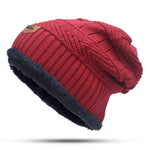 Autumn Winter Hats And Scarves For Men And Women With Velvet Thick - Heritage cosmetics and beauty care