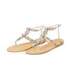 All-match crystal sandals - Heritage cosmetics and beauty care