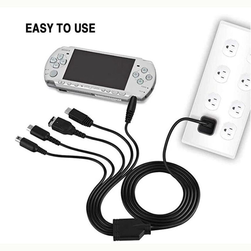 For Wii U NEW 3DSXLNEW 3DSNDS LITE SPPSP 5-in-1 Charging Cable Heritage cosmetics and beauty care