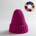 New Woolen Curly-brimmed Winter Warm Knitting Pointed Hats - Heritage cosmetics and beauty care