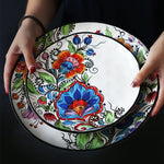 Aomak Creative Tableware Irregular Western Cuisine Plate - Heritage cosmetics and beauty care