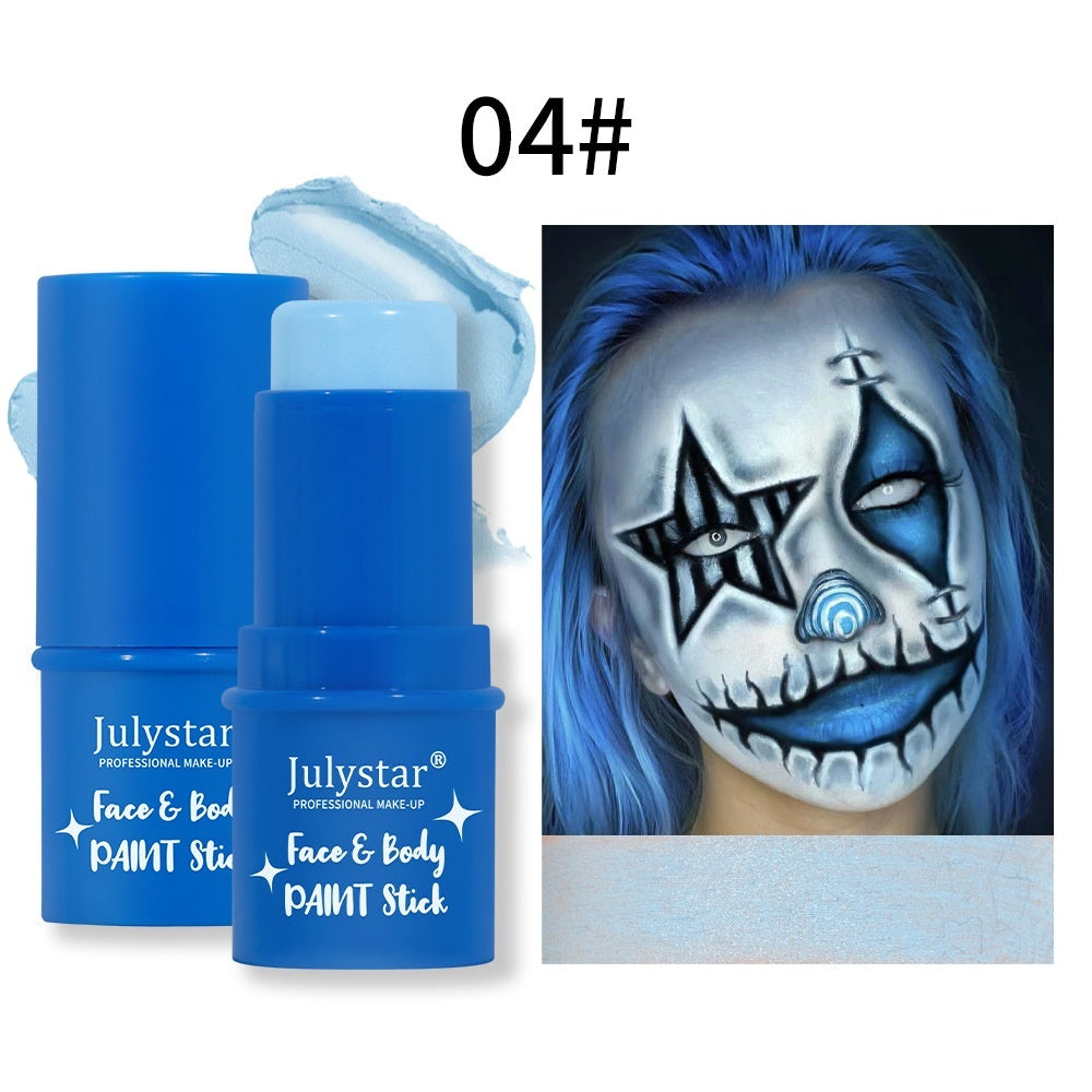 Halloween Popular Body Painting Cream Makeup Facial Water-soluble Fluorescent Face Stage Colored Drawing Crayon - Heritage cosmetics and beauty care