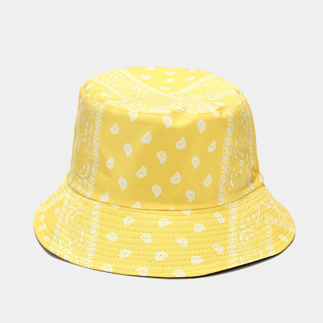 Bandana Print Bucket Hats With Multiple Colorways - Heritage cosmetics and beauty care