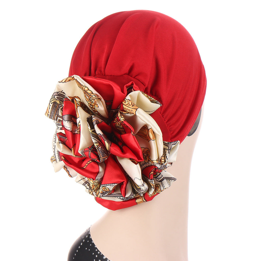 Women's Fashion Multicolor Tapestry Scarf Hat - Heritage cosmetics and beauty care