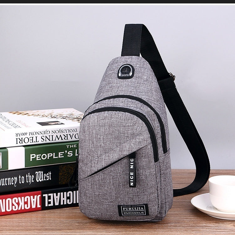 Casual Youth Korean Style Shoulder Bag Men's Oxford Cloth Messenger Bag