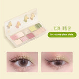 Resin Eight Colors Eye Shadow Plate Girl Student Makeup - Heritage cosmetics and beauty care