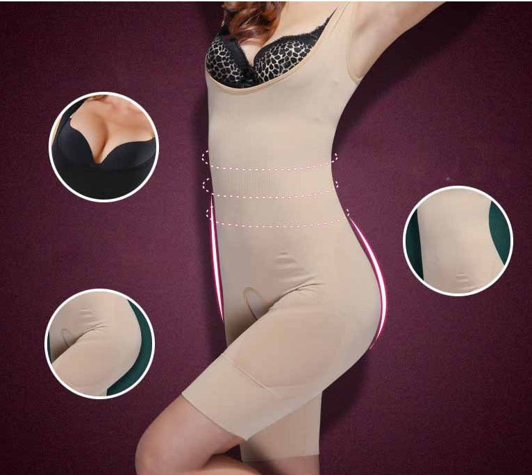 Women Body Shaper Slimming Underwear Vest Bodysuits Shapewear Tummy Control Underbust - Heritage cosmetics and beauty care