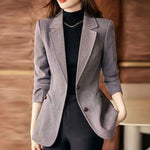 Fashion Personality Woolen Blazer Women - Heritage cosmetics and beauty care