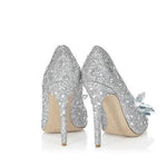 Fashion High Heels Crystal Slippers - Heritage cosmetics and beauty care