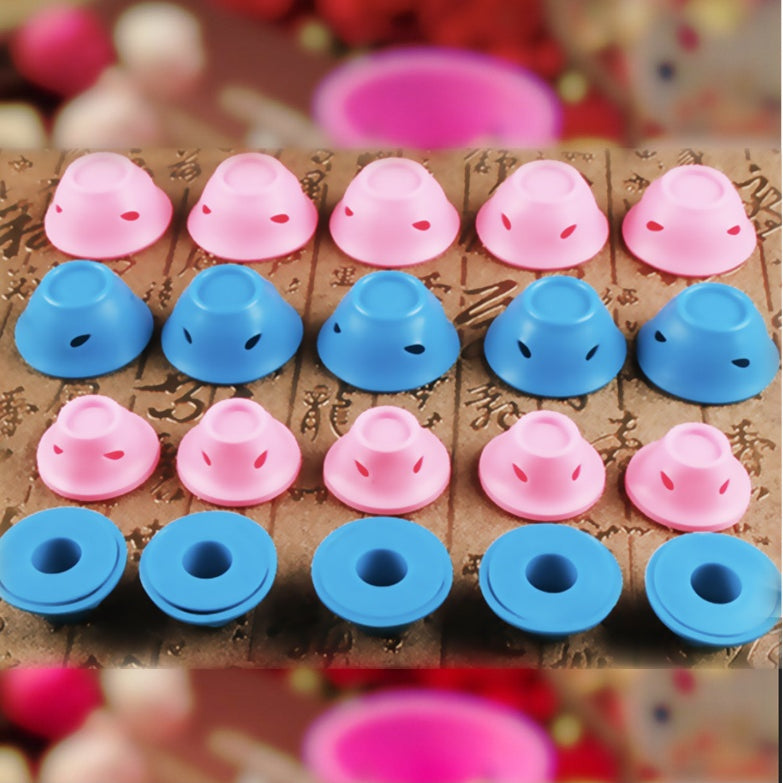 Soft Rubber Magic Hair Care Rollers Silicone Hair Curlers No Heat Hair Styling Tool - Heritage cosmetics and beauty care