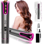 Automatic Hair Curler USB Cordless Wireless Auto Ceramic Curling Iron Hair Waver T Waves Iron Curling Wand Air Curler - Heritage cosmetics and beauty care