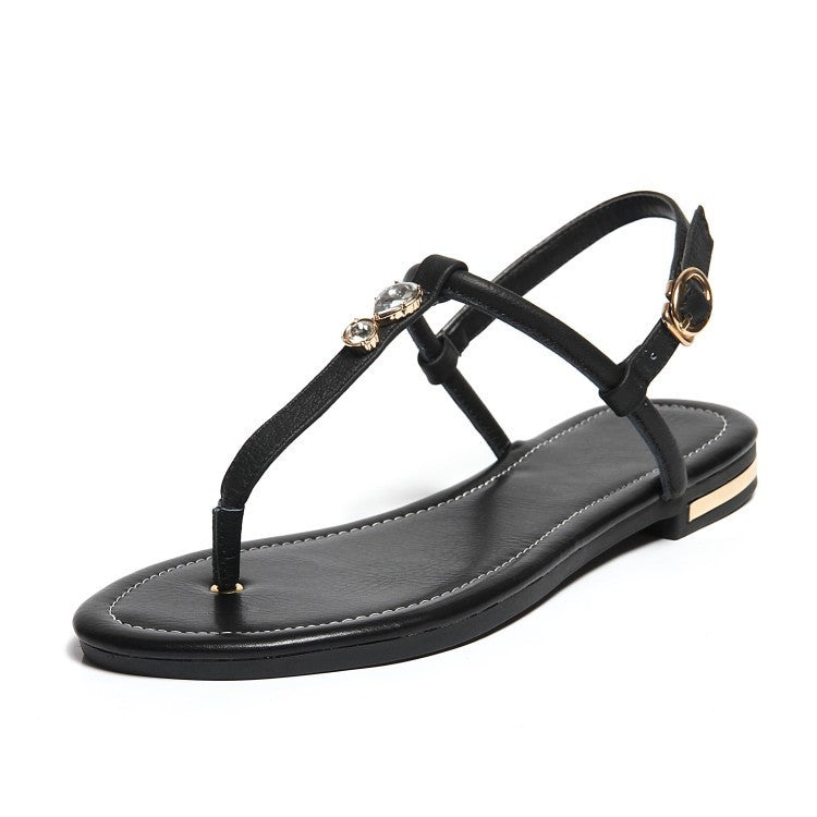 Flip-flop flat sandals - Heritage cosmetics and beauty care