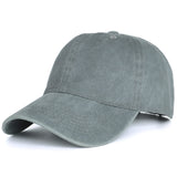 Washed Baseball Caps For Men And Women Outdoor Distressed Sun Hats Simple Caps - Heritage cosmetics and beauty care