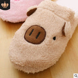 Couple models cartoon pig cotton slippers month cotton slippers home floor soft slippers warm - Heritage cosmetics and beauty care