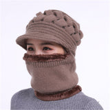 Wool hats for the middle-aged and the elderly in winter - Heritage cosmetics and beauty care