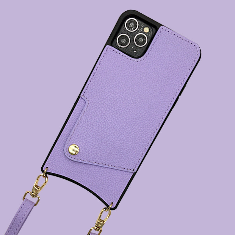 Diagonal Lanyard Phone Case Card For Fishtail TPU Phone Holster Heritage cosmetics and beauty care